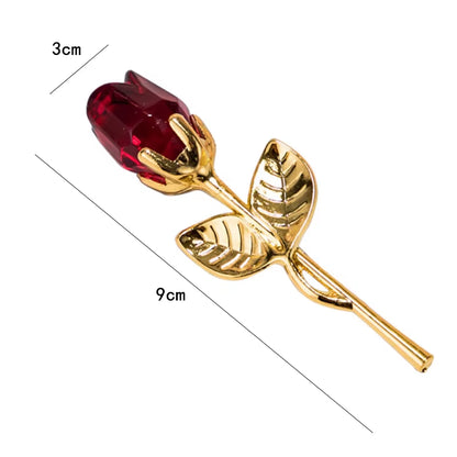 Crystal Branches Roses Creative Valentine'S Day Mother'S Day Gifts, Home Decoration Holiday Gifts