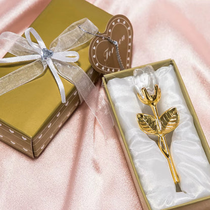 Crystal Branches Roses Creative Valentine'S Day Mother'S Day Gifts, Home Decoration Holiday Gifts
